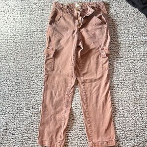 Pink Cargo Pants